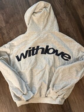 Scuffers Withlove Light Grey Hoodie